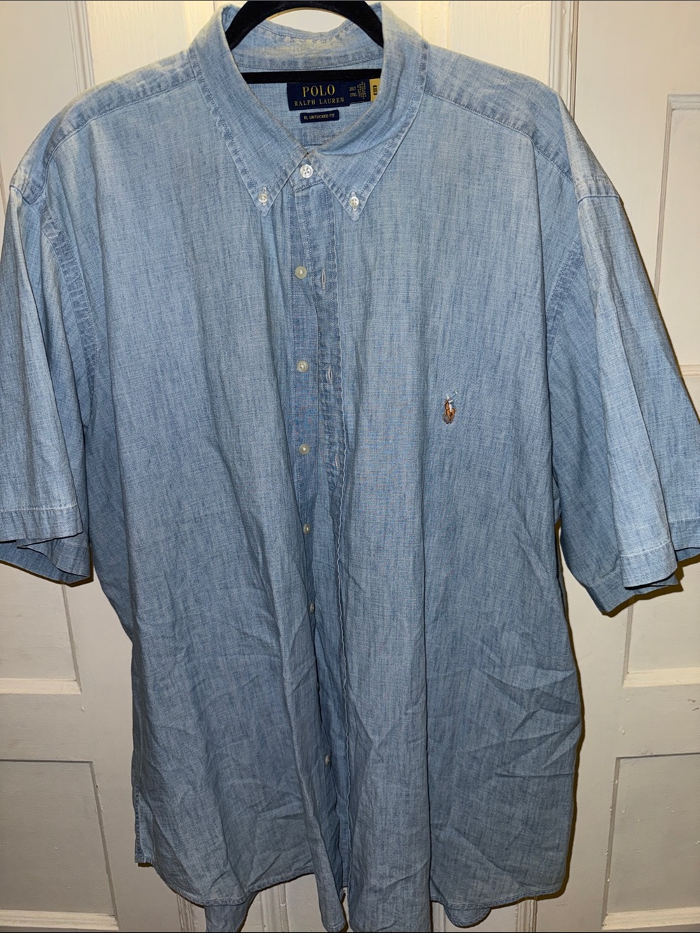 Polo by Ralph Lauren Light Chambray Short-Sleeve Button-Down Shirt